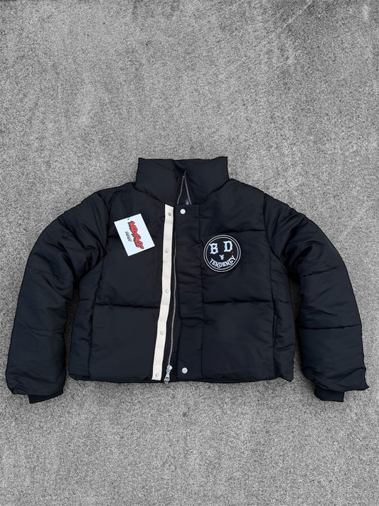 "WrdFace" VPatch Puffer Zip