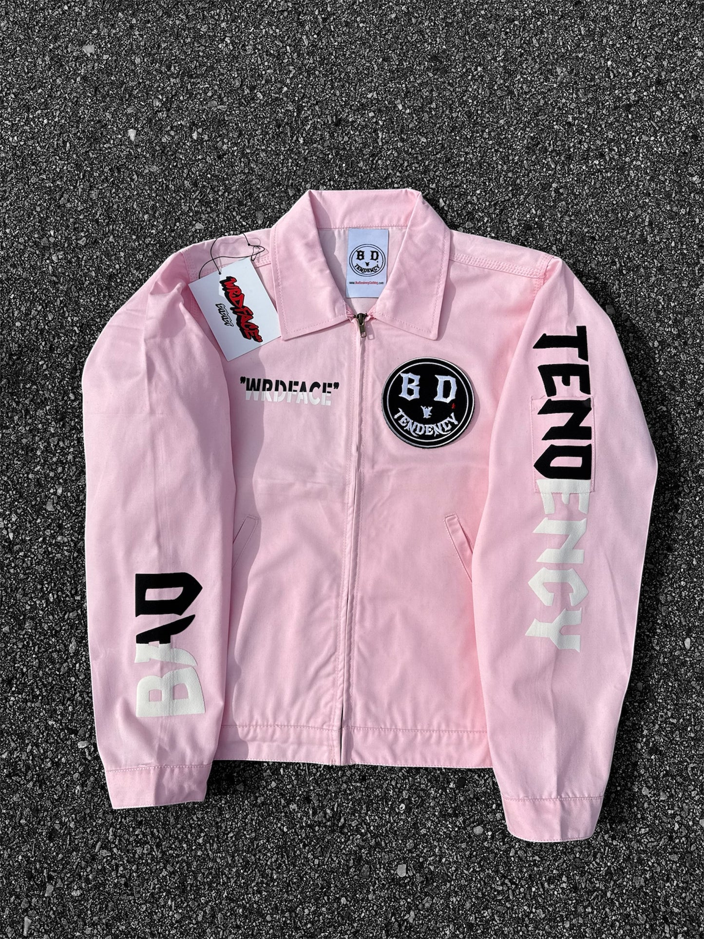 "WrdFace" Dickie Style Zip